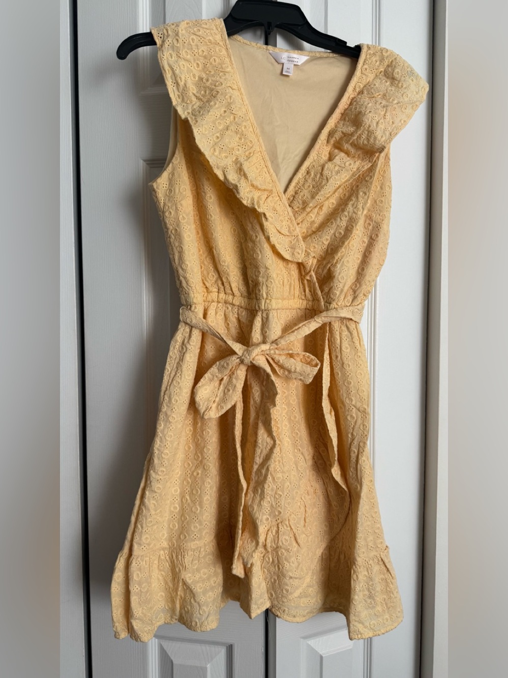 LC Lauren Conrad Pale Yellow Dress